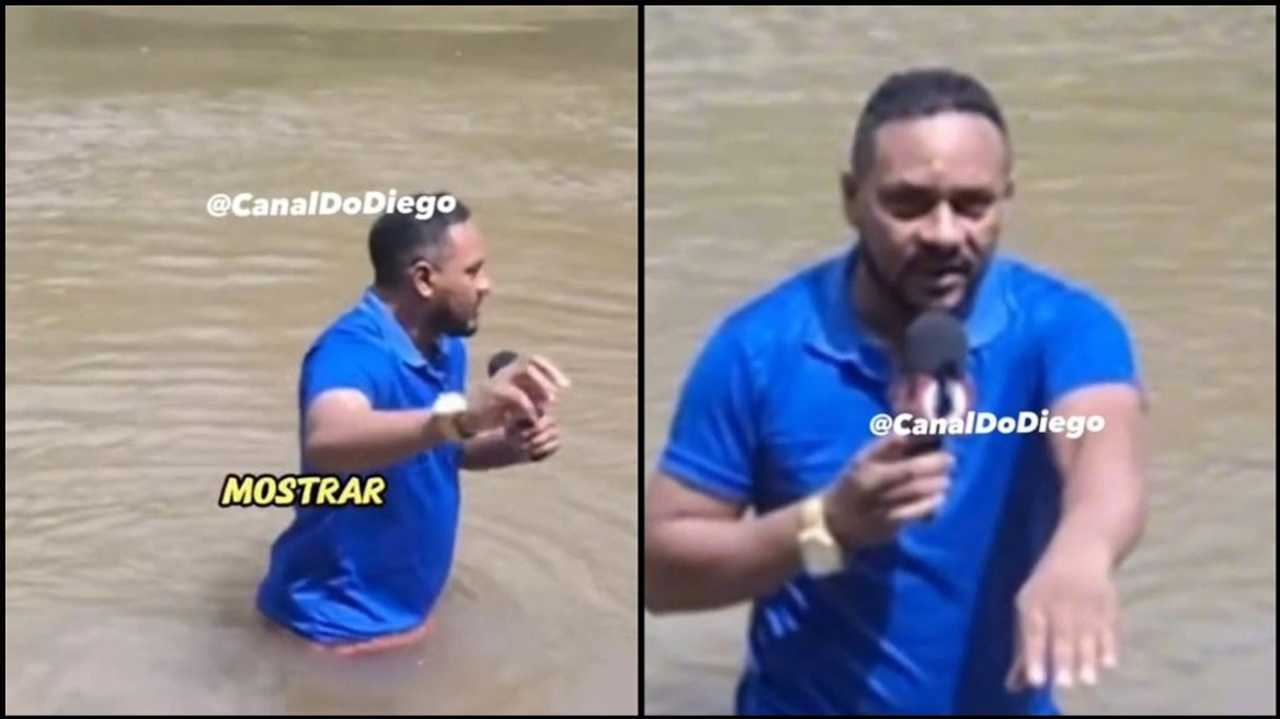 Δημοσιογράφος στη Βραζιλία πήδηξε σε ποτάμι και πάτησε το σώμα 13χρονης τη στιγμή που κάλυπτε την εξαφάνισή της (vid)