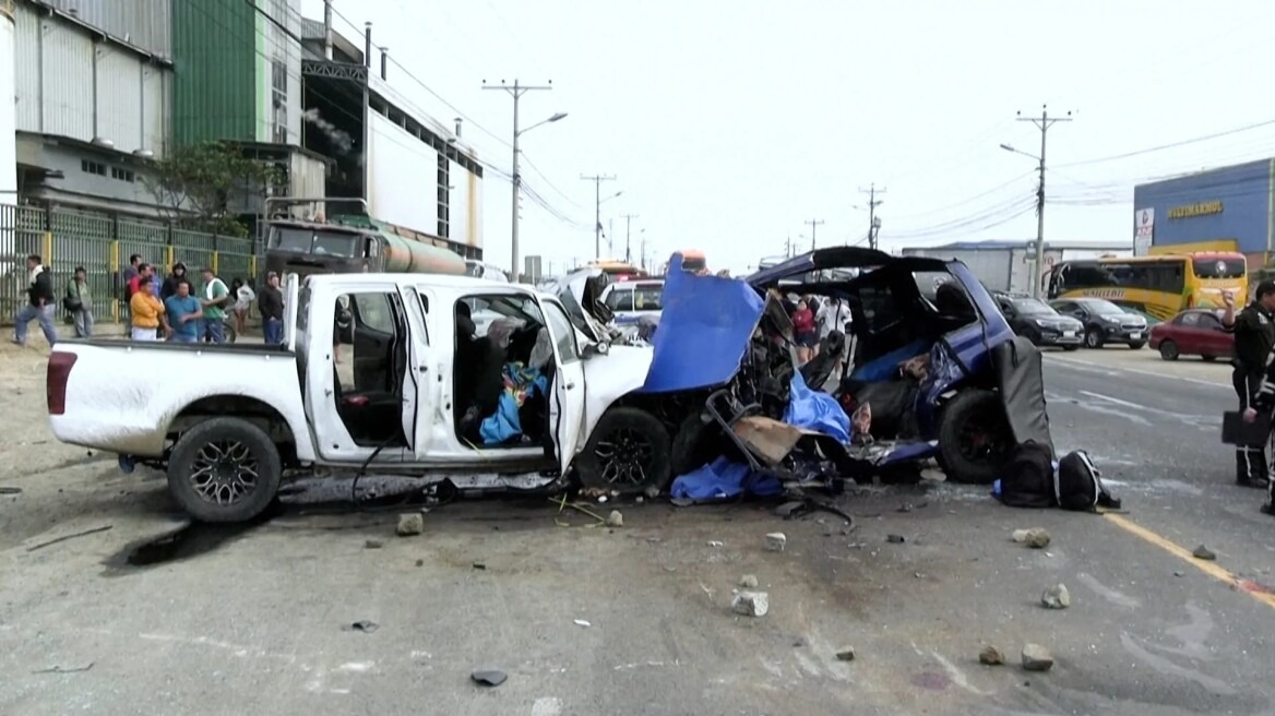 Εννέα νεκροί σε τροχαίο δυστύχημα στον Ισημερινό - Μεταξύ τους και παιδιά
