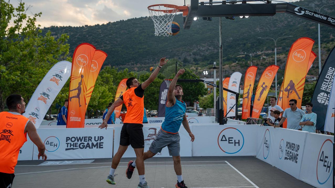 Το ΔΕΗ 3x3 Street Basketball ρίχνει αυλαία στη Σπάρτη