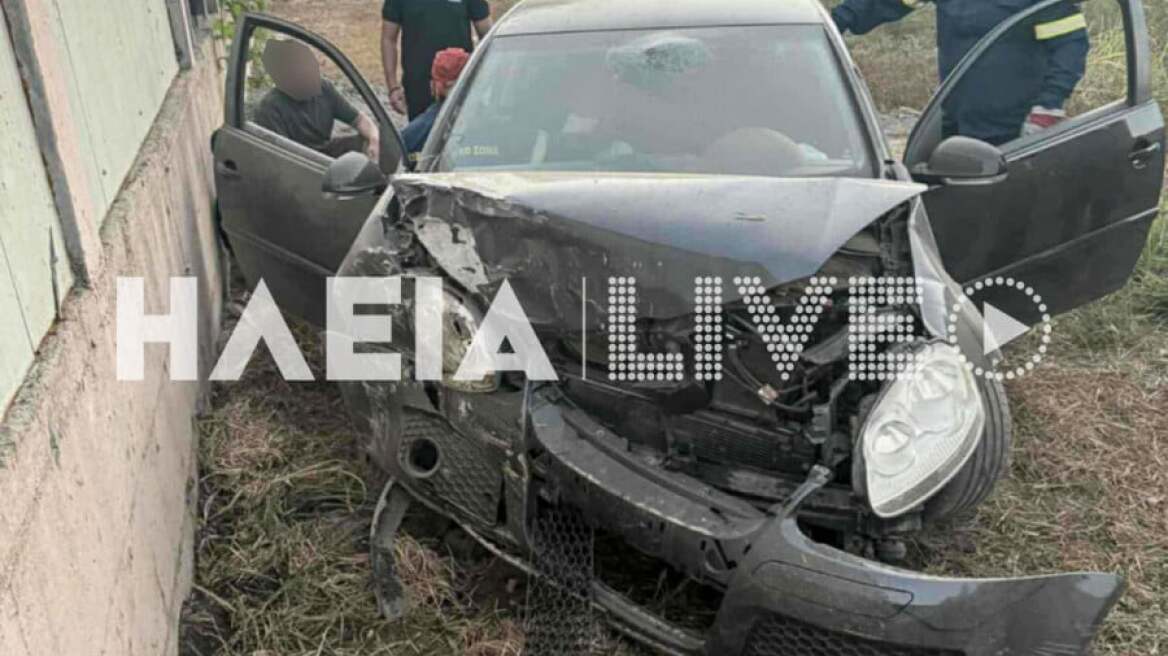 Διασωληνωμένος 22χρονος μετά από τροχαίο στα Λεχαινά - Συνελήφθη ο οδηγός επειδή δεν έχει δίπλωμα