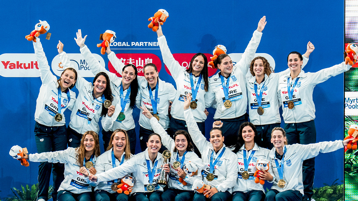 Ποια είναι τα χρυσά κορίτσια του πόλο - Οι ιστορίες των 15 που οδήγησαν την Ελλάδα στην κορυφή του κόσμου