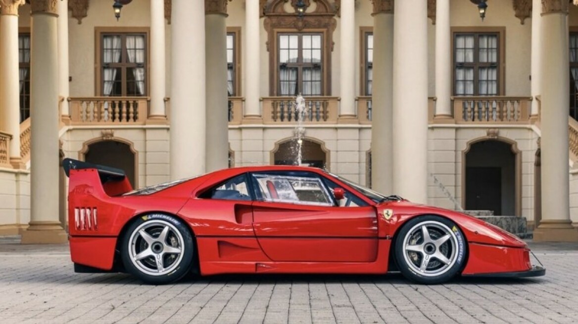 Ferrari F40 LM βγαίνει στο σφυρί