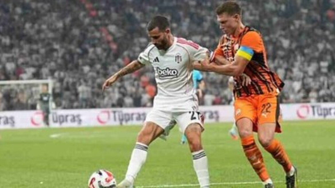 Μπεσίκτας - Σαχτάρ 2-4: Οι Ουκρανοί θριάμβευσαν στην Τουρκία και περιμένουν Παναθηναϊκό ή Ρέιντζερς 