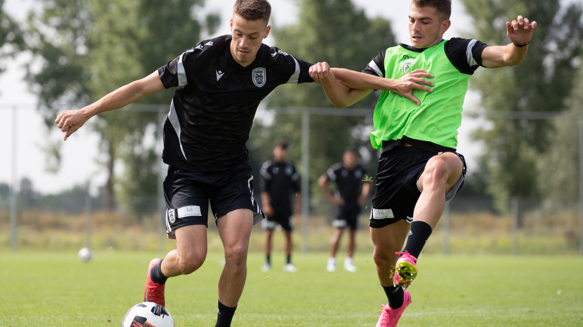 ΠΑΟΚ: «Τρέλα» για τον Κωνσταντέλια στην τελευταία προπόνηση στην Ολλανδία - Βίντεο 