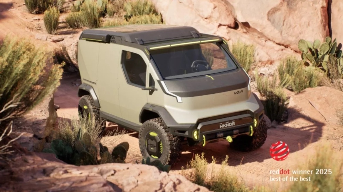 Η KIA σαρώνει τα βραβεία Red Dot Design Awards 2025