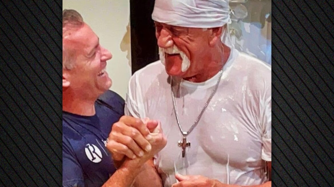 Ο Χαλκ Χόγκαν είχε βαπτιστεί 18 μήνες πριν τον θάνατό του - «Η πιο σημαντική μέρα της ζωής μου»