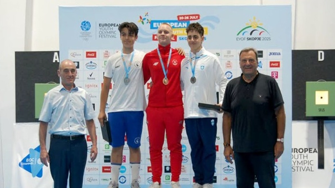 «Χάλκινος» ο Σόβολος στο solo του αεροβόλου τουφεκιού στο Ευρωπαϊκό Ολυμπιακό Φεστιβάλ Νέων
