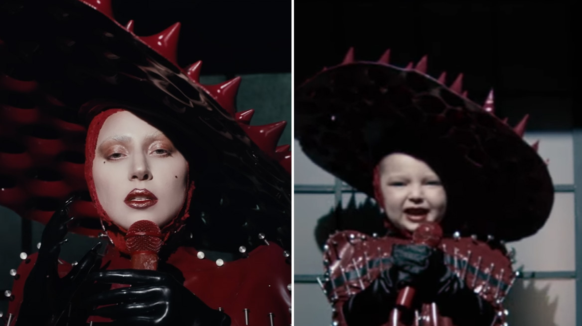 Lady Gaga: «Ξετρελαμένη» με τετράχρονο κορίτσι που αναπαρέστησε βιντεοκλίπ τραγουδιού της