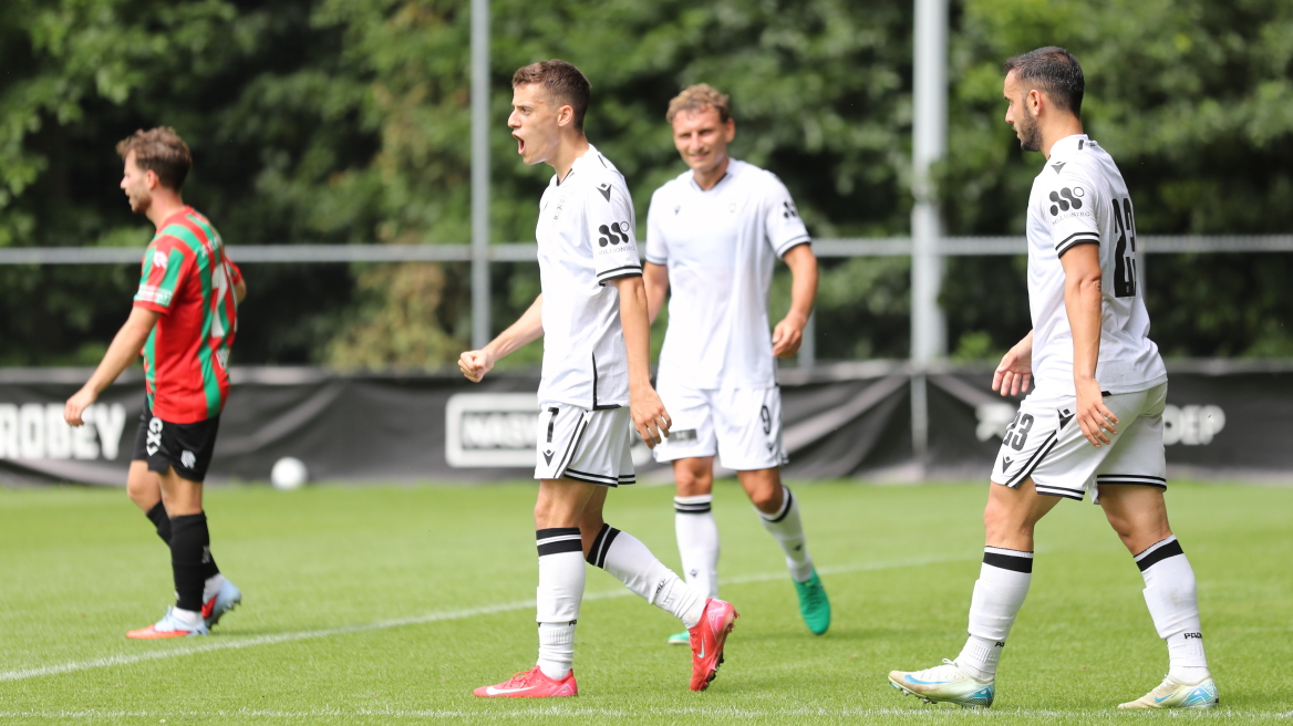 Ναϊμέγκεν - ΠΑΟΚ 2-3: Έλαμψε ο Κωνσταντέλιας, προβλημάτισε η άμυνα στο τελευταίο φιλικό στην Ολλανδία 