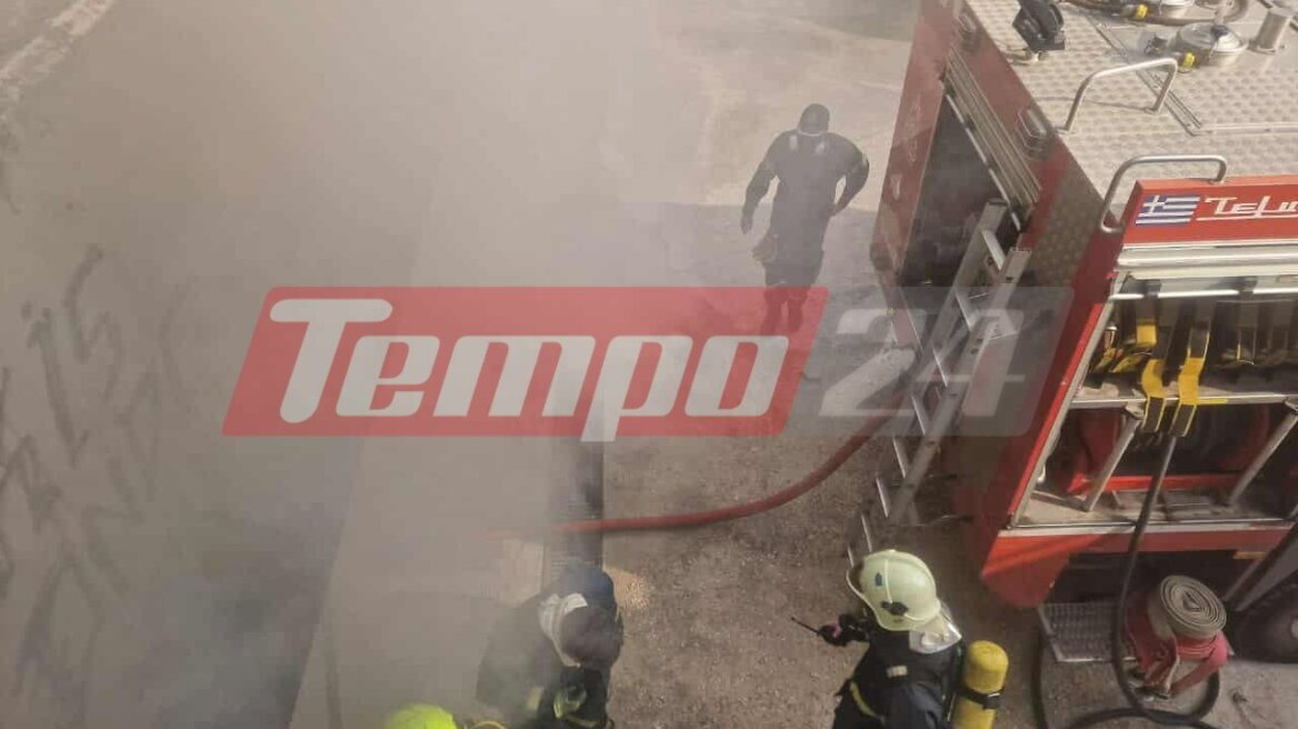 Υπό έλεγχο η φωτιά στο νοσοκομείο Άγιος Ανδρέας της Πάτρας - «Για προληπτικούς λόγους μετακινούμε ασθενείς», λέει ο Γεωργιάδης