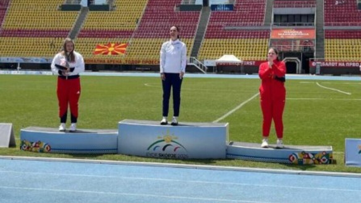 Στίβος: «Χρυσή» η Ανδρεάδη, «ασημένιος» ο Μουμούρης στο Ολυμπιακό Φεστιβάλ Νεότητας στα Σκόπια

