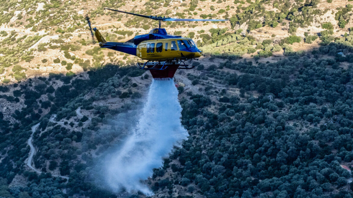 Περιορίστηκε η φωτιά στη Λακωνία - Χωρίς ενεργά μέτωπα οι πυρκαγιές σε Εύβοια, Σέρρες