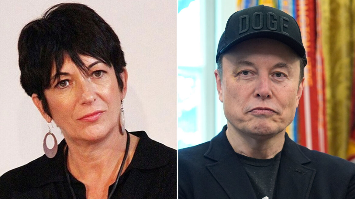 Ο Έλον Μασκ στη σκιά του σκανδάλου Έπσταϊν: Η Γκισλέιν Μάξγουελ κατονόμασε 100 ισχυρά πρόσωπα