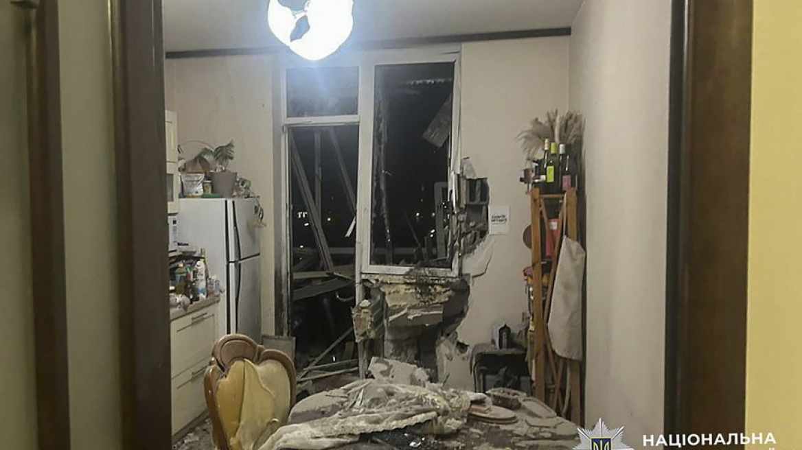 Ουκρανία: Οκτώ οι τραυματίες στο Κίεβο, ανάμεσά τους παιδί 3 ετών, από ρωσική επιδρομή τη νύχτα