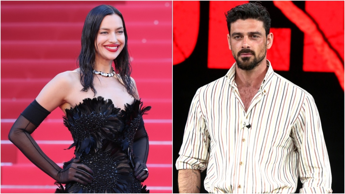 Η Ιρίνα Σάικ και ο Μικέλε Μορόνε φιλιούνται σε δρόμο της Νάπολης - Δείτε το βίντεο