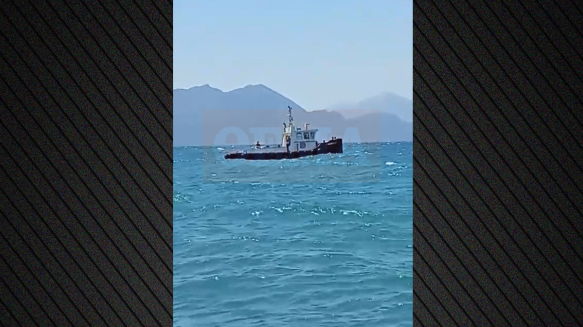 Αίγινα: Πρόβλημα για σκάφος αναψυχής με δύο Ιταλούς που χρειάστηκε ρυμούλκυση - Δείτε βίντεο