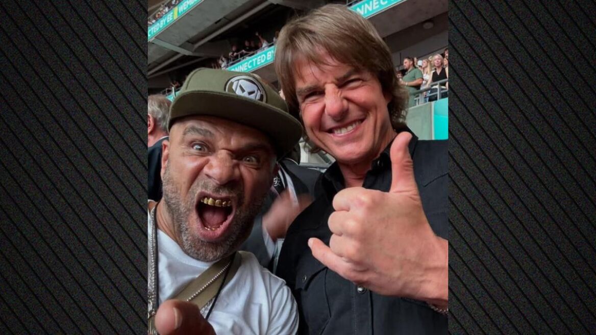 Ο Τομ Κρουζ έδωσε το παρών στη συναυλία των Oasis στο Wembley παρά την κόντρα που είχαν 