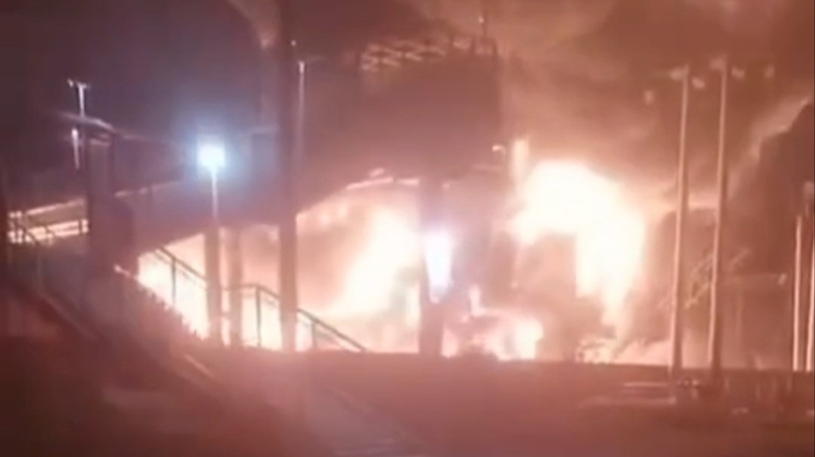 Ένας νεκρός σε ουκρανική επιδρομή drones στο Ροστόφ - Πυρκαγιά σε σιδηροδρομικό σταθμό 