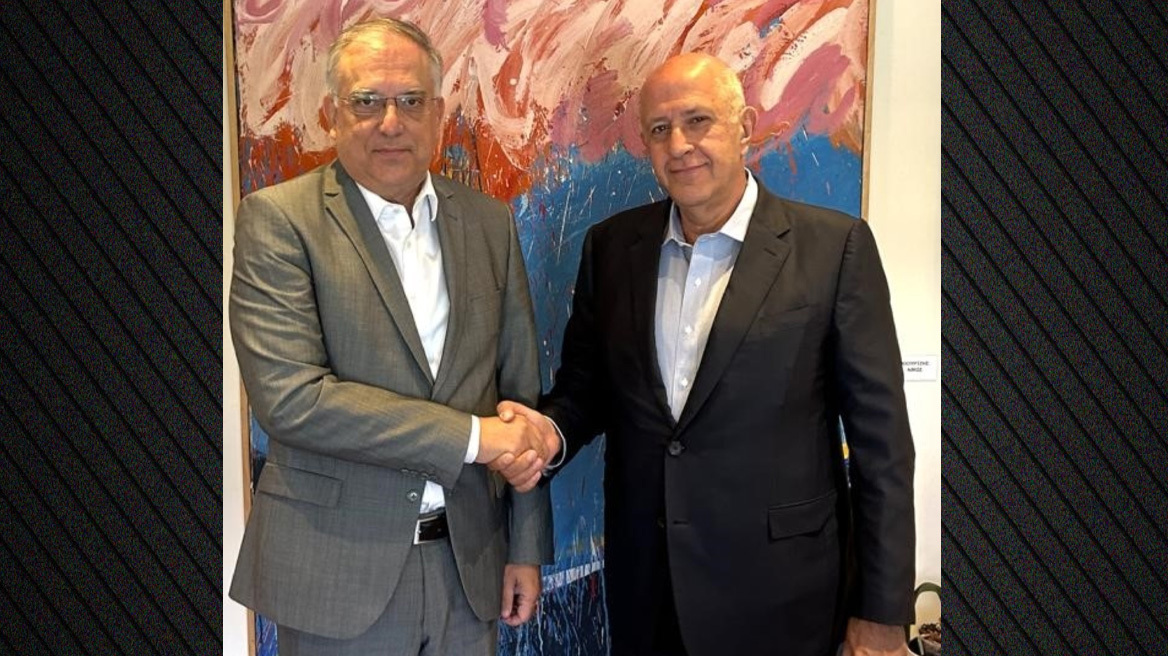 Με τον πρόεδρο του ΣΕΒ συναντήθηκε ο Τάκης Θεοδωρικάκος