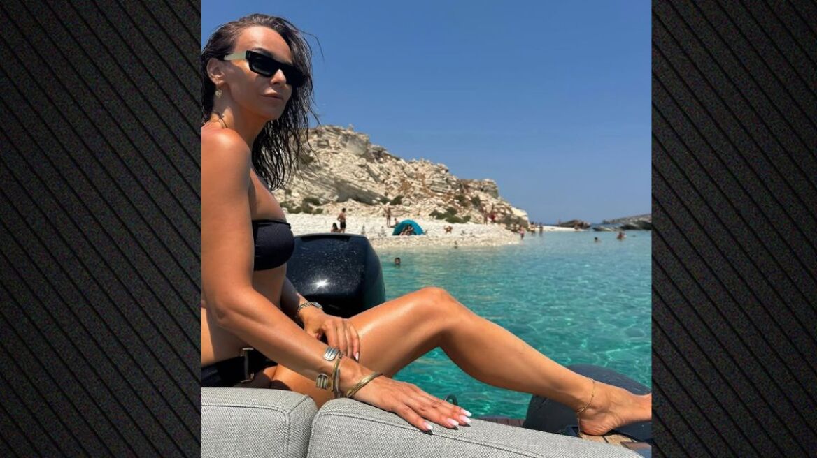 Μπέττυ Μαγγίρα: Το φωτογραφικό άλμπουμ από τις διακοπές με την οικογένειά της στη Λέρο