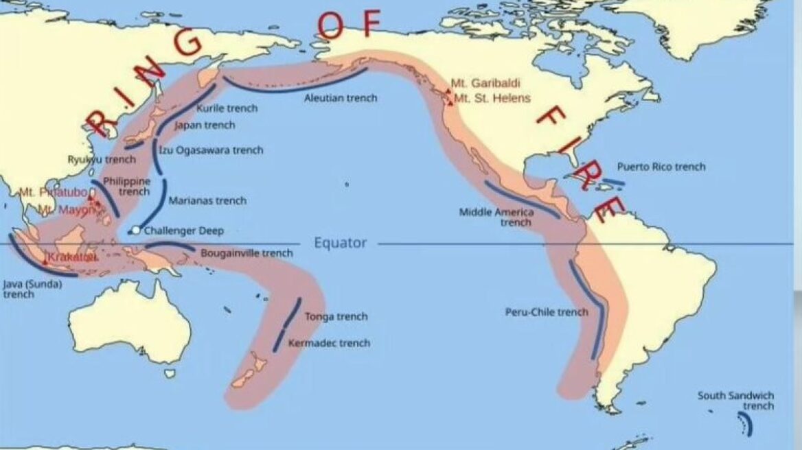 Λέκκας για σεισμό στη Ρωσία: Για ένα χρόνο θα έχουμε πολύ ισχυρές δονήσεις - Τι είναι το «Δαχτυλίδι της Φωτιάς»