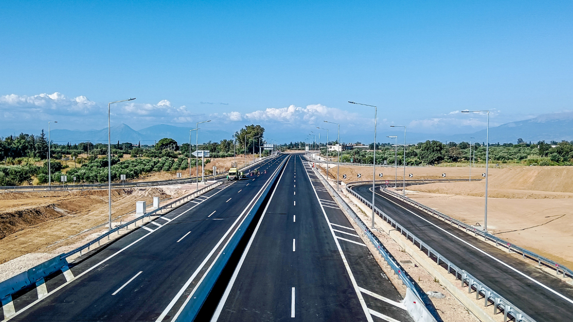 Στην κυκλοφορία θα δοθεί σήμερα στις 12 ο αυτοκινητόδρομος Πατρών - Πύργου