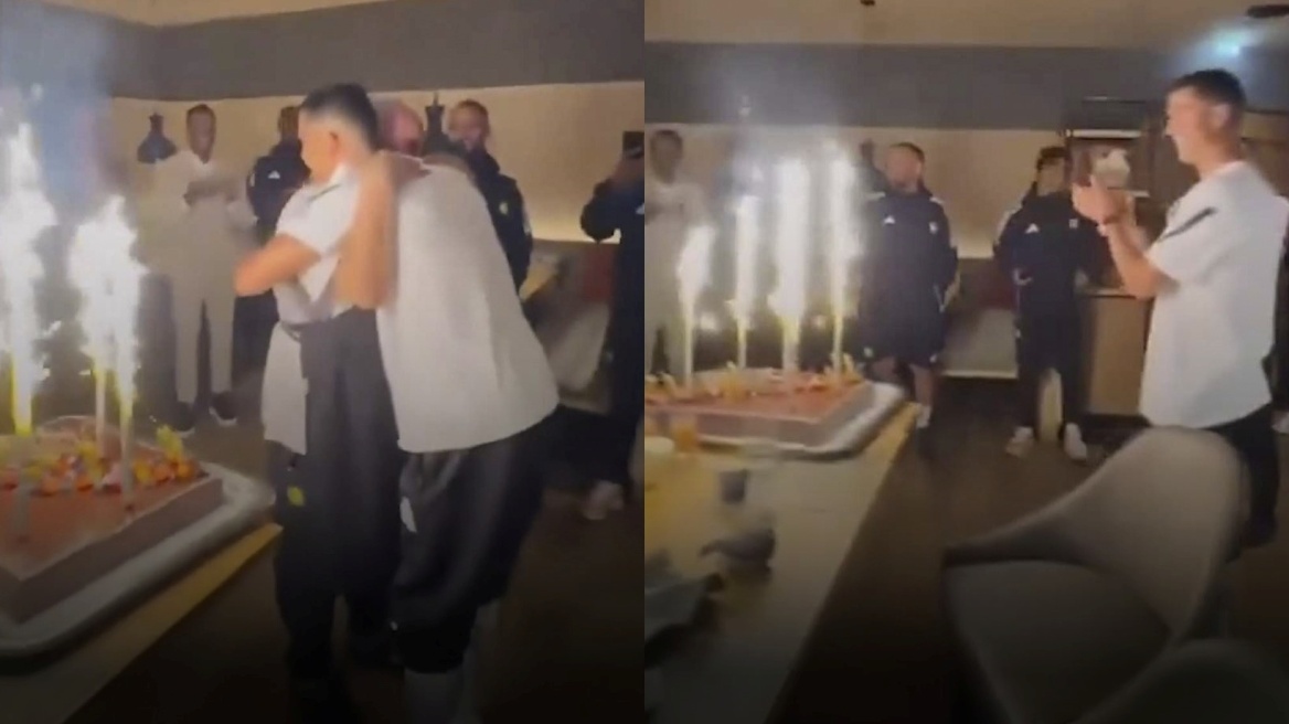 Αξέχαστα γενέθλια για τον σεφ της Αλ Νασρ με τούρτα-έκπληξη από τον Κριστιάνο Ρονάλντο - Βίντεο