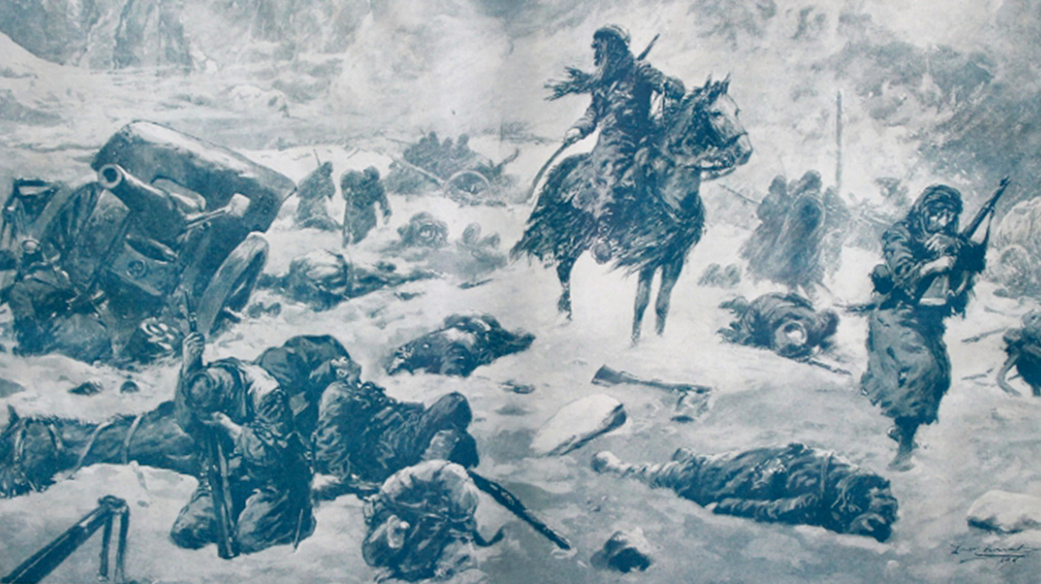 1914-1915: Η μάχη του Σαρίκαμις μεταξύ Ρώσων και Οθωμανών και το τέλος χιλιάδων Τούρκων στα χιόνια