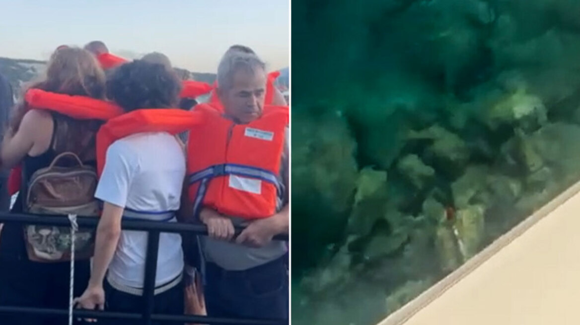 Βίντεο: Οι στιγμές αμέσως μετά την προσάραξη του φέρι μποτ σε ξέρα στα Στύρα - Τι λέει ο άνθρωπος που διέσωσε δεκάδες επιβάτες