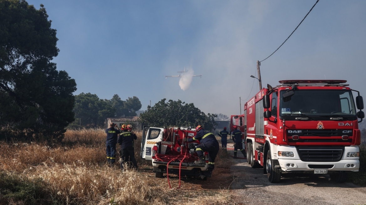 Πολύ υψηλός κίνδυνος πυρκαγιάς αύριο σε Αττική, Πελοπόννησο, Στερεά Ελλάδα, Κρήτη, Βόρειο Αιγαίο και Κυκλάδες