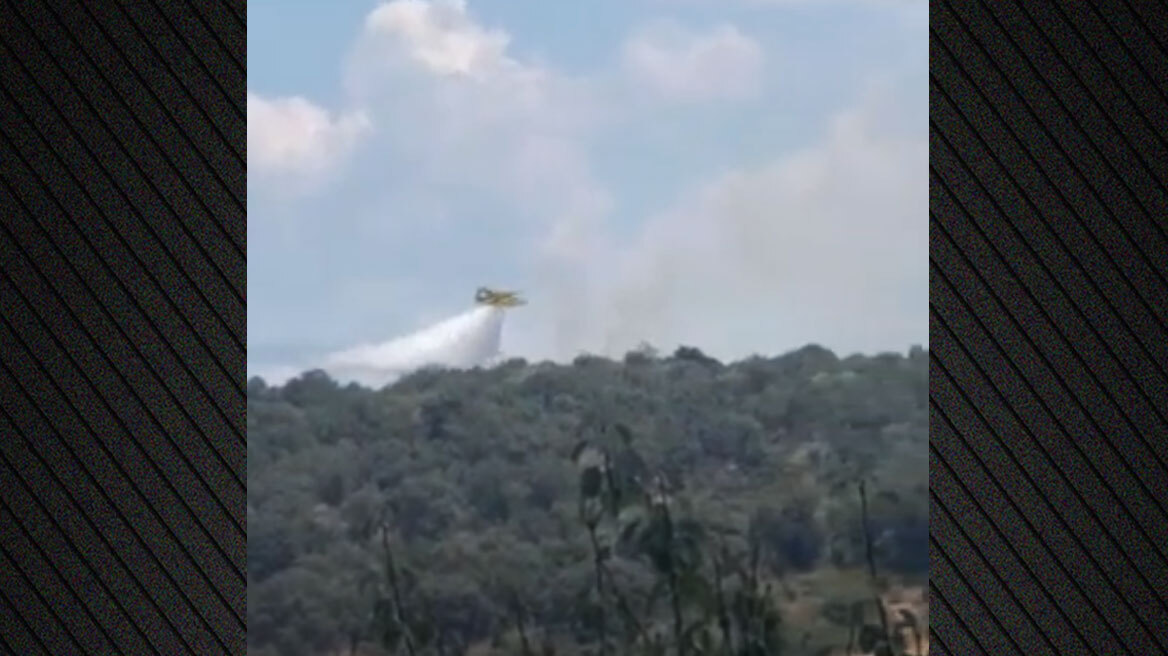 Οριοθετήθηκε η φωτιά στην Παλαιομάνινα Αιτωλοακαρνανίας - Δείτε βίντεο