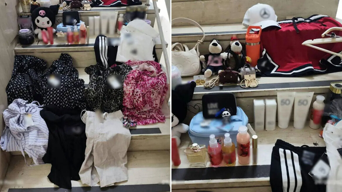 Έμπαιναν σε καταστήματα στο κέντρο της Αθήνας, άδειαζαν τα ράφια και έκρυβαν τα κλοπιμαία σε βρεφικό καρότσι