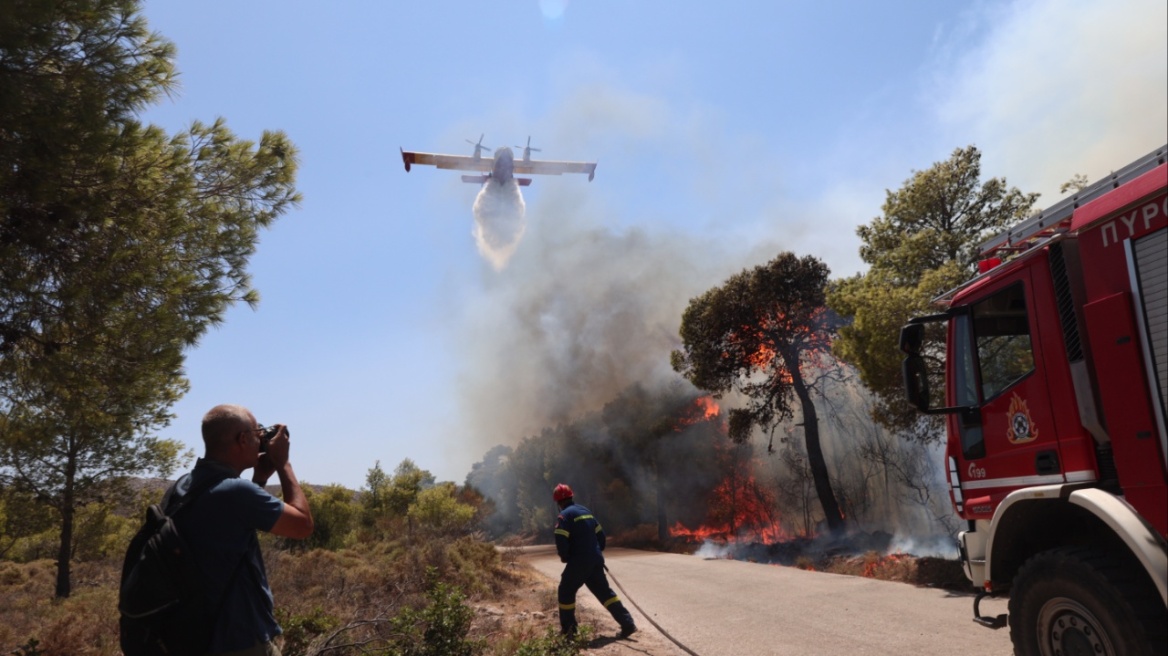 Καλύτερη η εικόνα στις φωτιές που ξέσπασαν χθες σε Σαμοθράκη και Πρέβεζα - Σχεδόν 16.000 στρέμματα κάηκαν στην Κερατέα