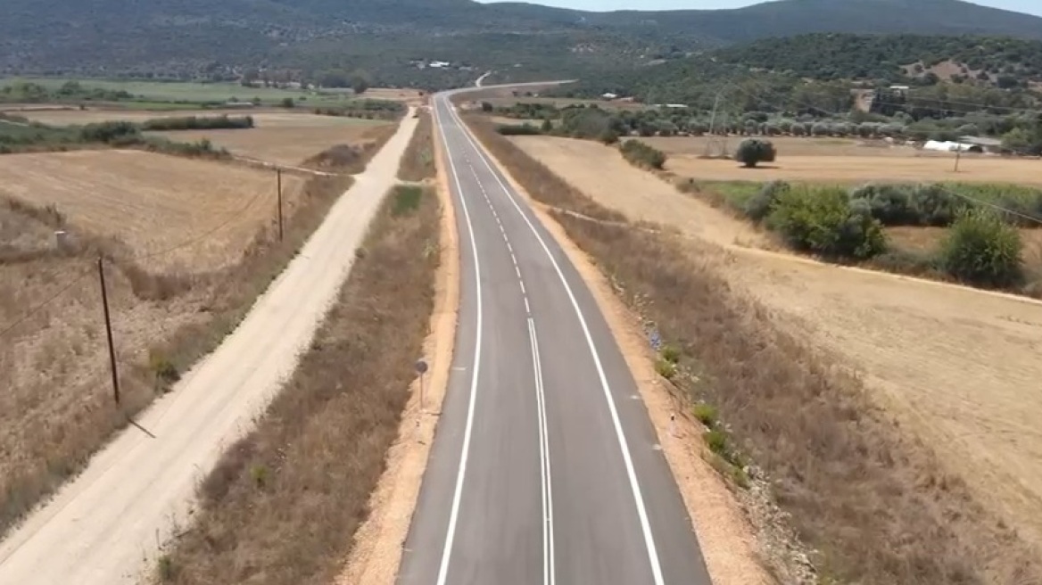 Στην κυκλοφορία η παράκαμψη του Αγίου Νικολάου στον οδικό άξονα Βόνιτσα - Λευκάδα