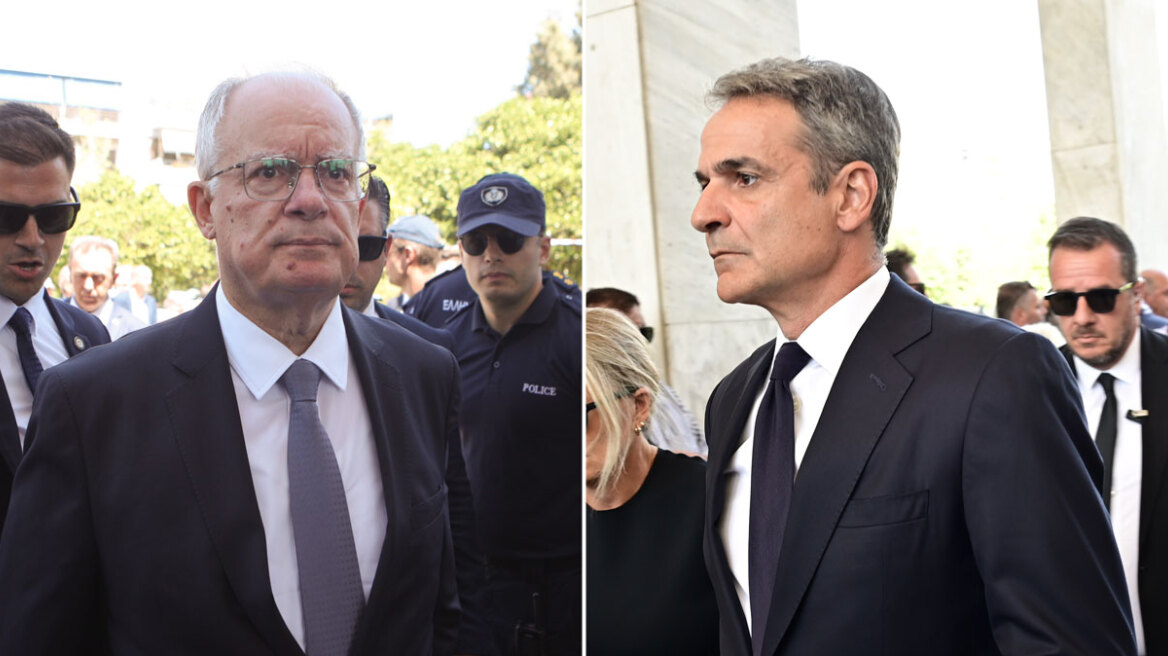 Δείτε ποιοι πολιτικοί έδωσαν το «παρών» στην κηδεία της Λένας Σαμαρά
