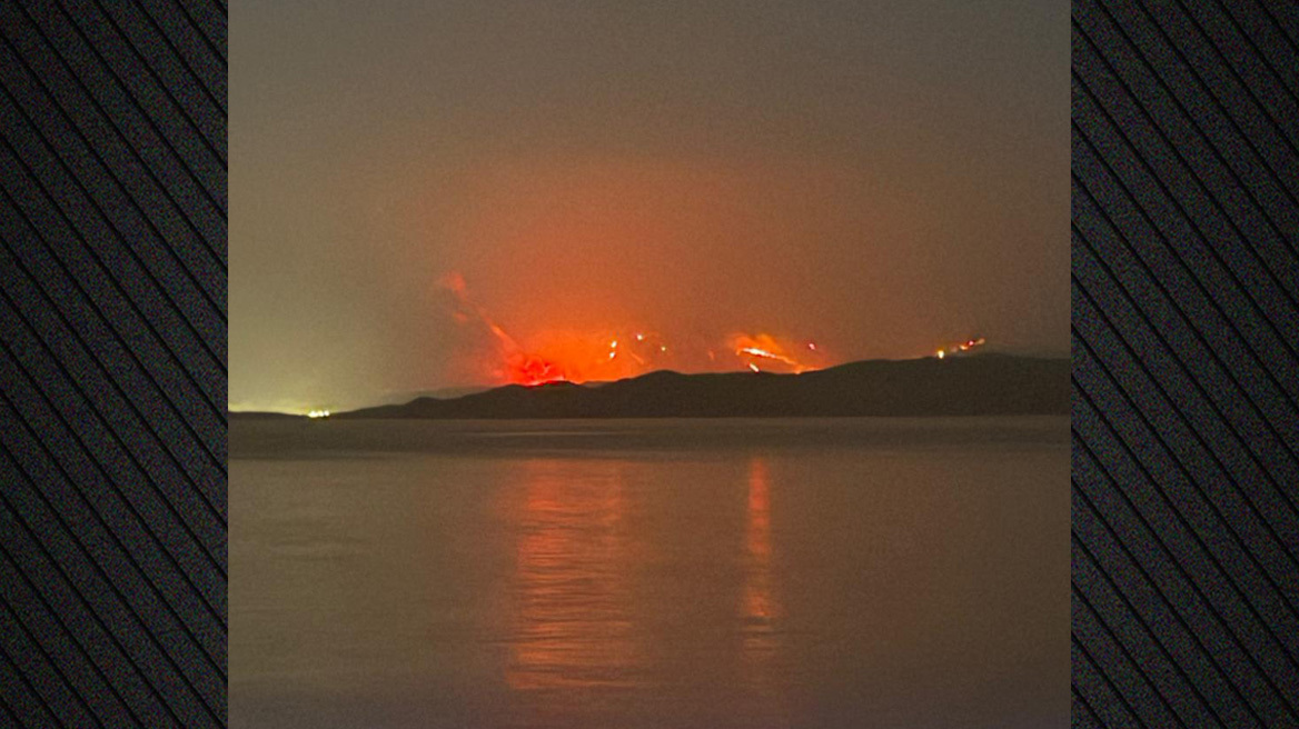 Ένας νεκρός από τις φωτιές στην Αλβανία, ορατές στην Κέρκυρα οι φλόγες - Δείτε φωτογραφία