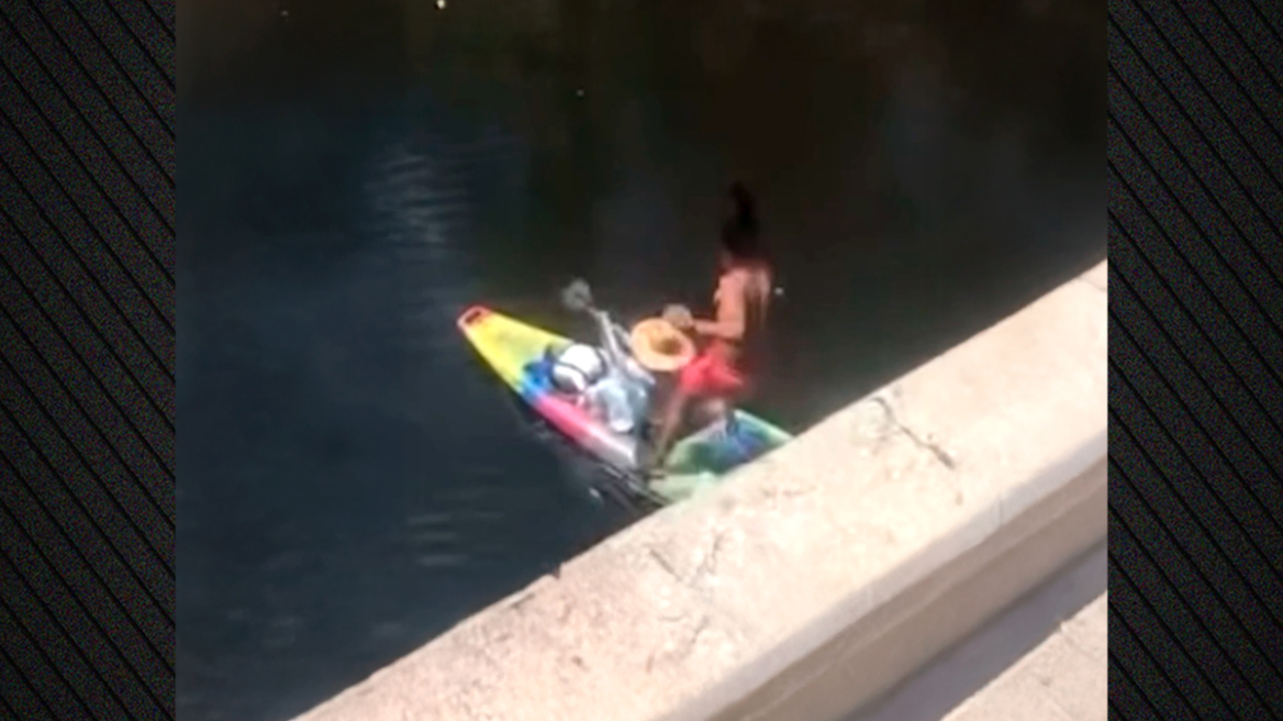 Φλόριντα: Βούτηξε από γέφυρα και προσγειώθηκε πάνω σε... καγιάκ - Δείτε βίντεο