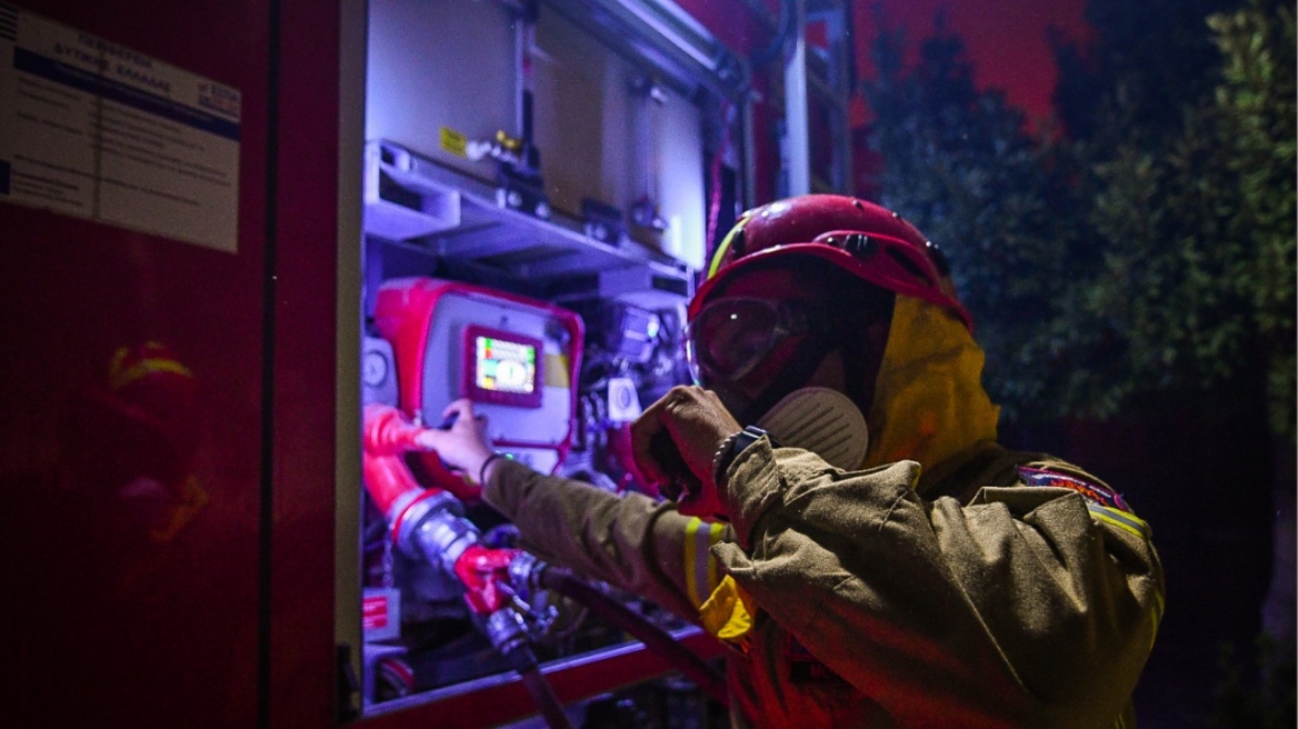 Φωτιά τώρα στην περιοχή Παλιάμπελα στη Βόνιτσα - Ήχησε το 112 