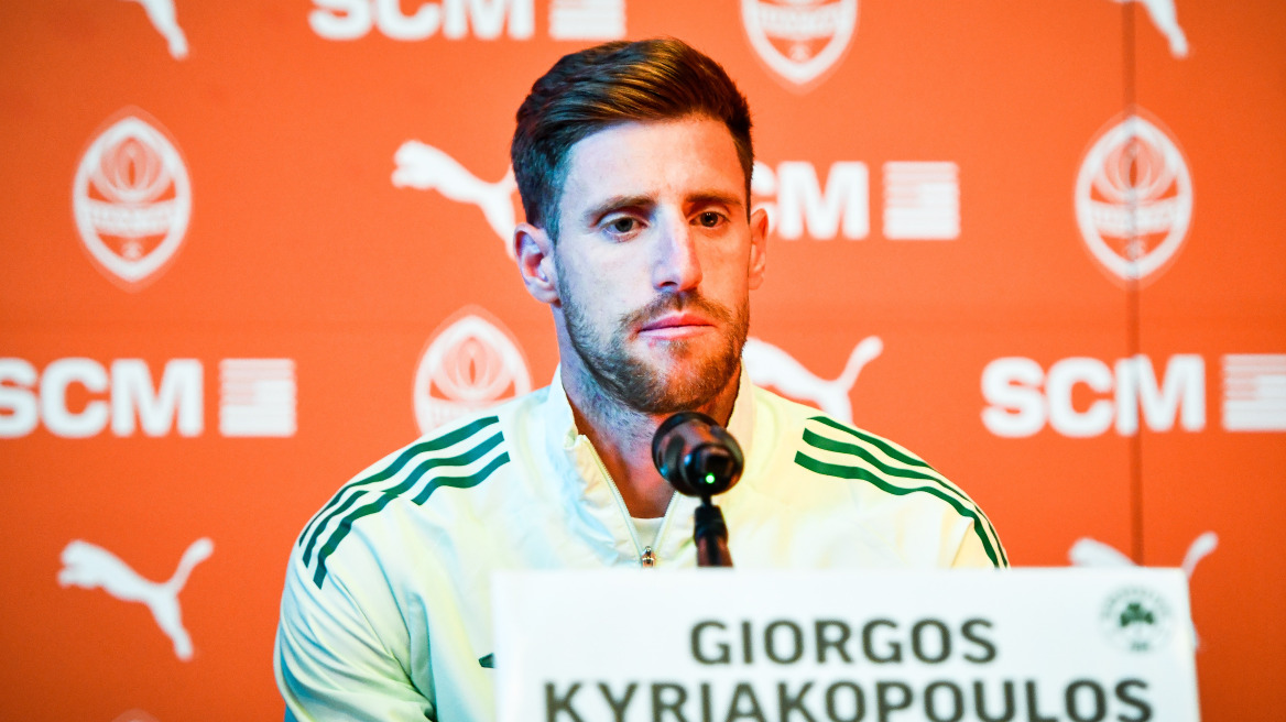 Κυριακόπουλος: «Πιστεύουμε στην πρόκριση, είμαστε Παναθηναϊκός» - Το μήνυμα συμπαράστασης στους πυρόπληκτους