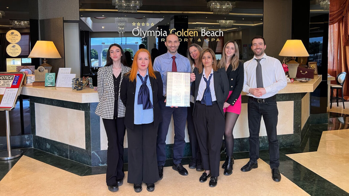 Μεγάλη Διάκριση στα Haute Grandeur Global Awards για το Olympia Golden Beach Resort & Spa
