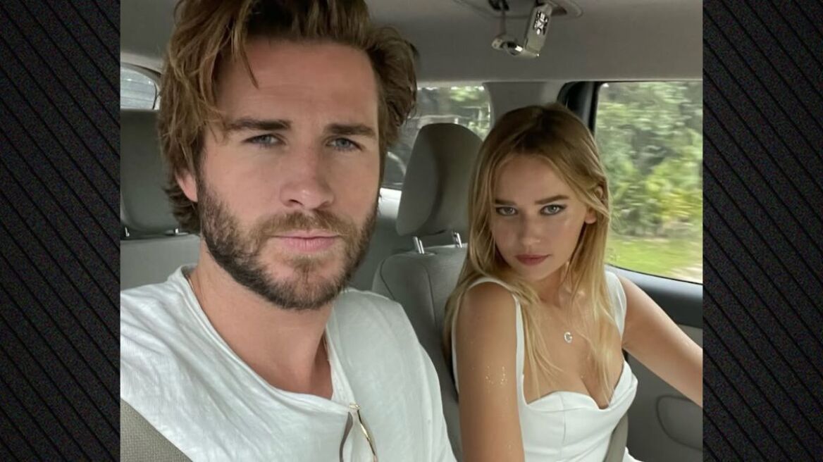 Ο Λίαμ Χέμσγουορθ και η σύντροφός του πυροδότησαν τις φήμες που τους θέλουν να έχουν αρραβωνιαστεί - Το μονόπετρο δαχτυλίδι