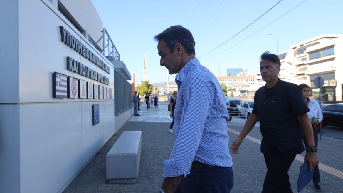 Ενημέρωση για την κατάσταση των πυρκαγιών στην Ελλάδα.