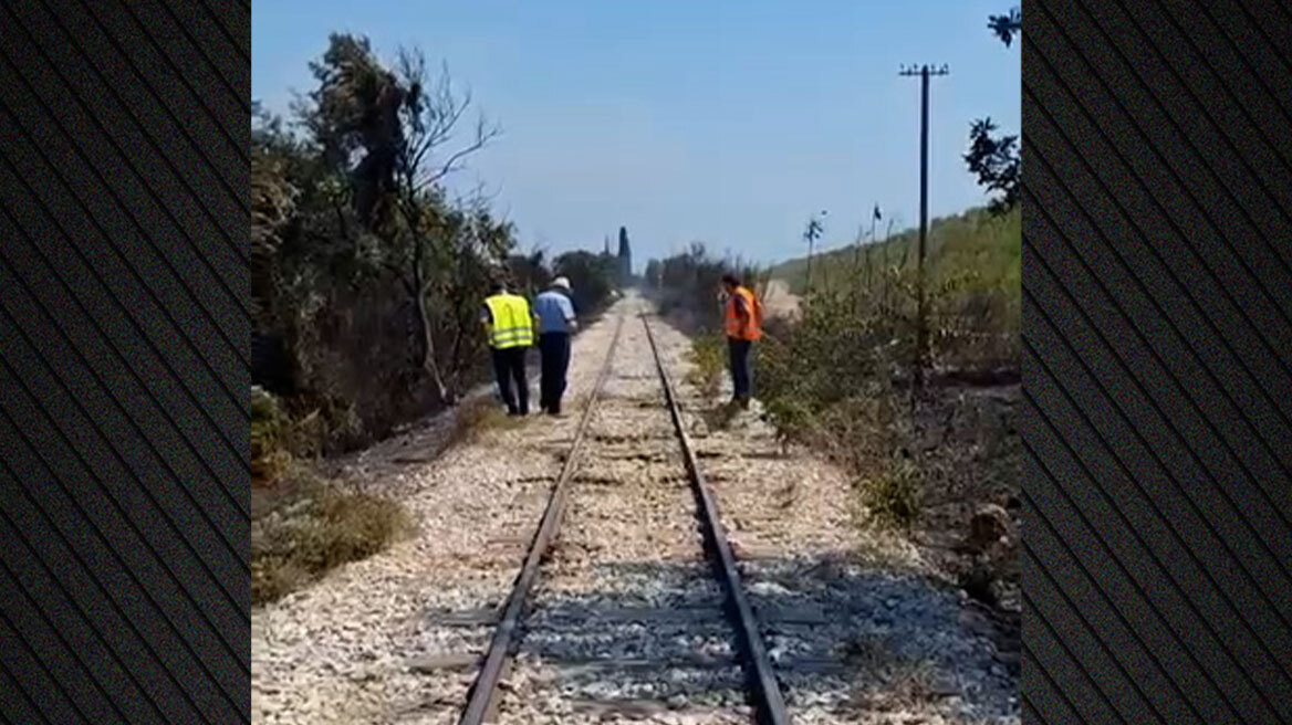 Φωτιά στην Αχαΐα: Ζημιές στον σιδηρόδρομο από τη μεγάλη πυρκαγιά – Εκτός λειτουργίας δύο στάσεις