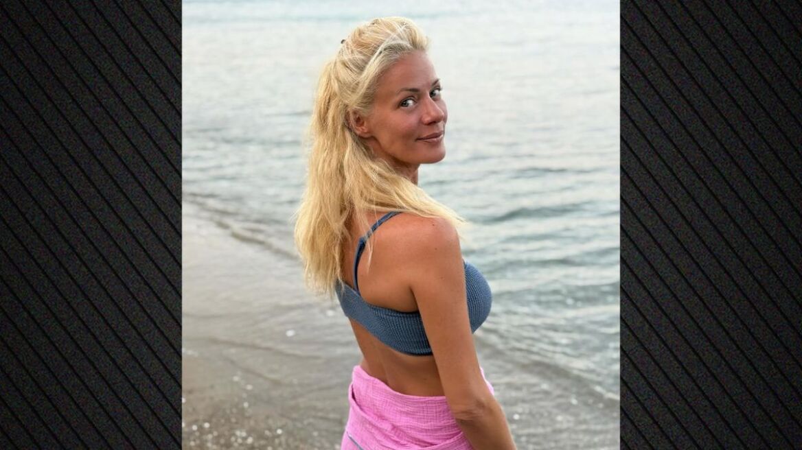 Ζέτα Μακρυπούλια: Οι φωτογραφίες από εξόρμησή της στη θάλασσα