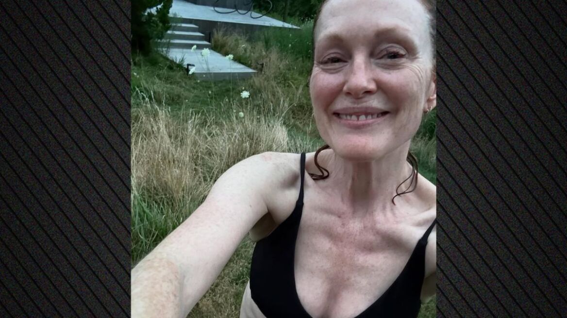 Τζούλιαν Μουρ: Η φωτογραφία στο Instagram δίχως ίχνος μακιγιάζ 