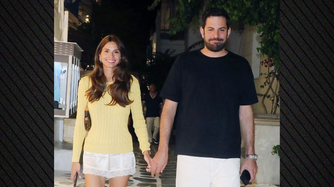 Ηλιάνα Παπαγεωργίου: Χέρι-χέρι με τον Γιάννη Καραβασάνη στη Μύκονο - Δείτε φωτογραφίες