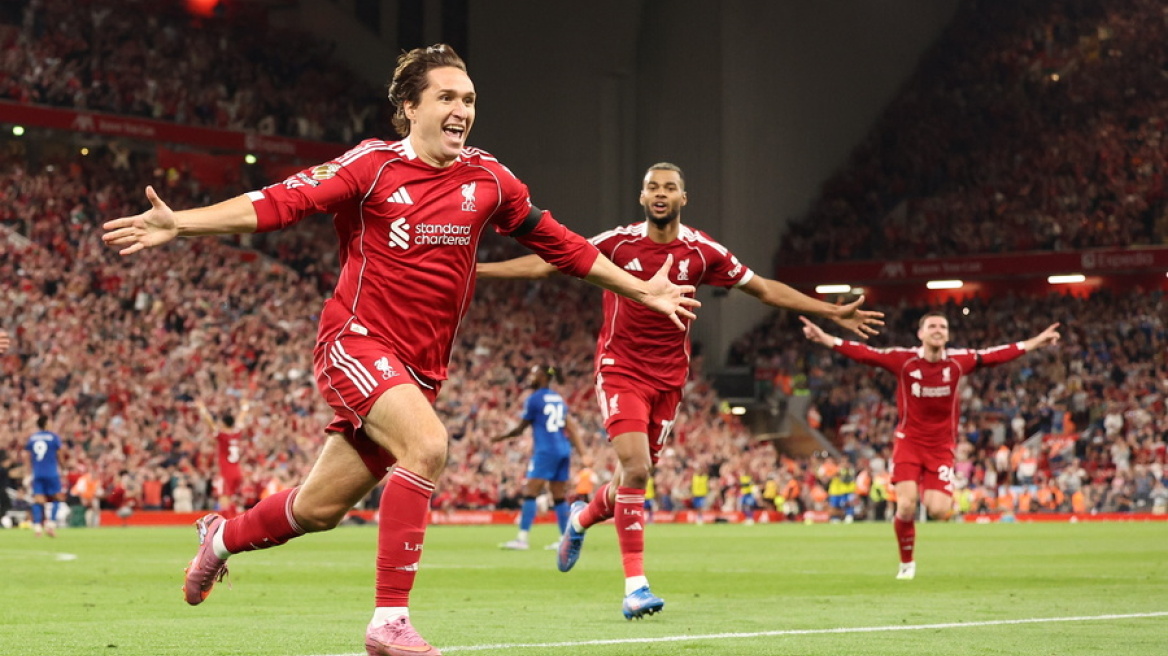 Λίβερπουλ - Μπόρνμουθ 4-2: Νίκη - θρίλερ στο ξεκίνημα της Premier League για τους Reds - Δείτε τα γκολ 