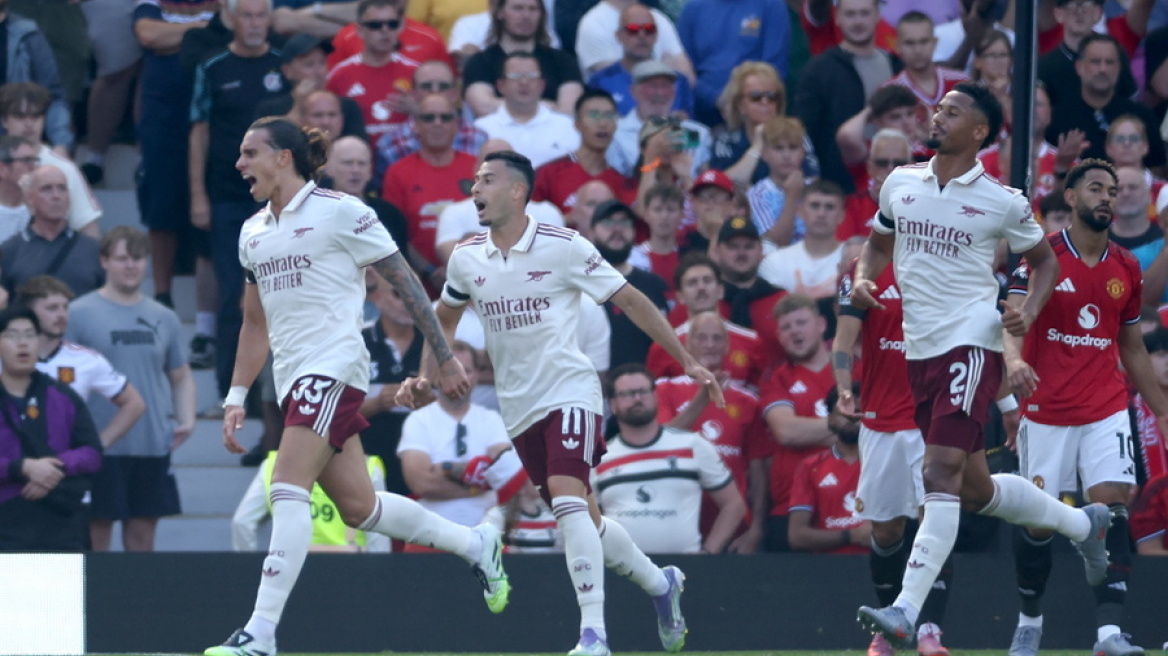 Η Άρσεναλ «άλωσε» το Όλντ Τράφορντ, 1-0 τη Μάντσεστερ Γιουνάιτεντ στην πρεμιέρα - Δείτε το γκολ