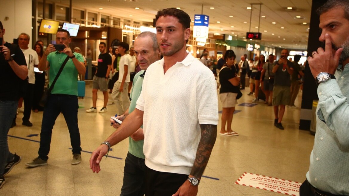 «Πάτησε» Αθήνα ο Καλάμπρια για να υπογράψει στον Παναθηναϊκό - Ήρθα για τίτλους, δείτε βίντεο