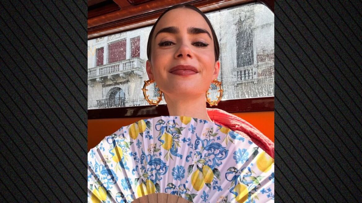 Emily in Paris: Στη Βενετία για τα γυρίσματα της πέμπτης σεζόν η Λίλι Κόλινς - «Όταν η δουλειά γίνεται παιχνίδι», έγραψε
